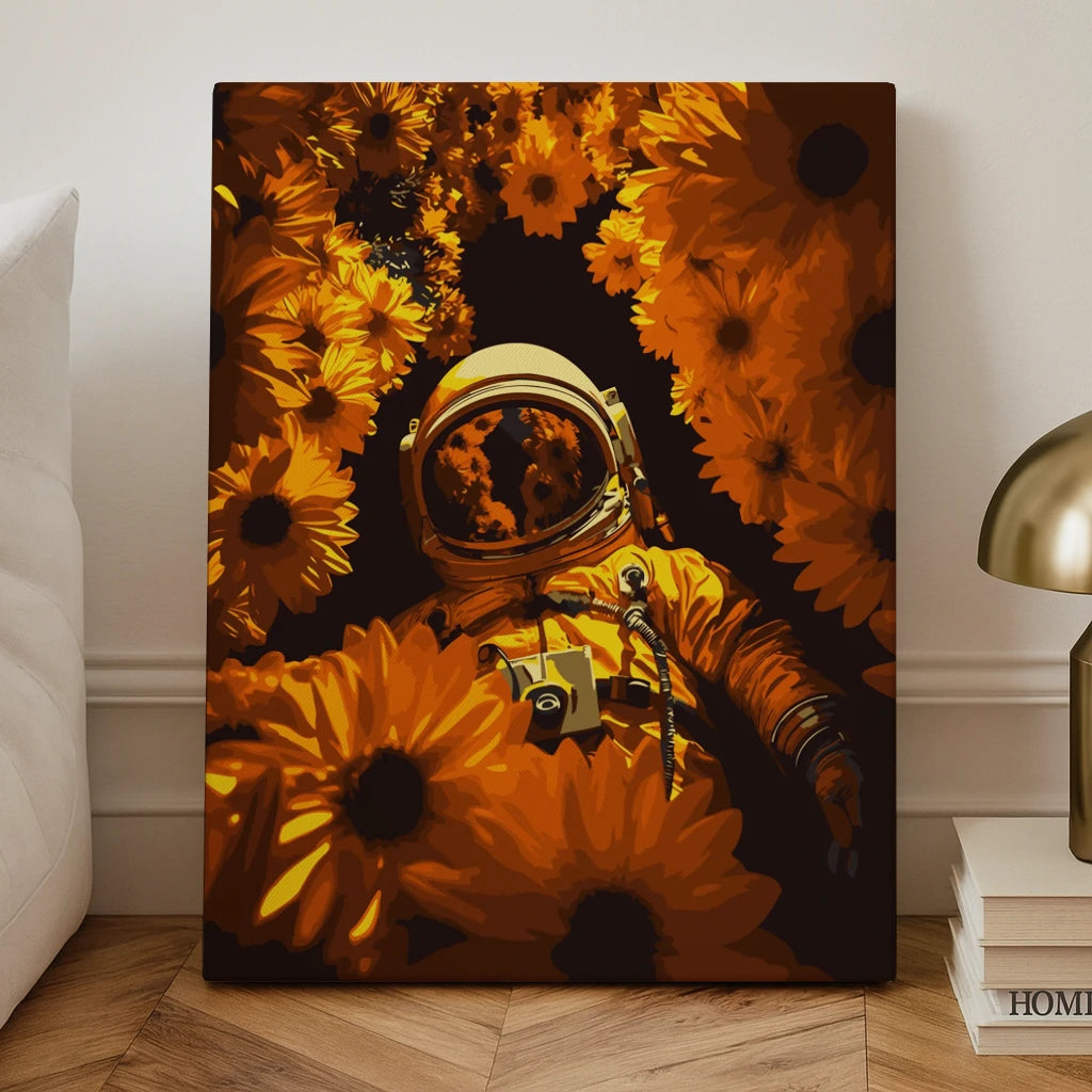 Sunflowers in Space.