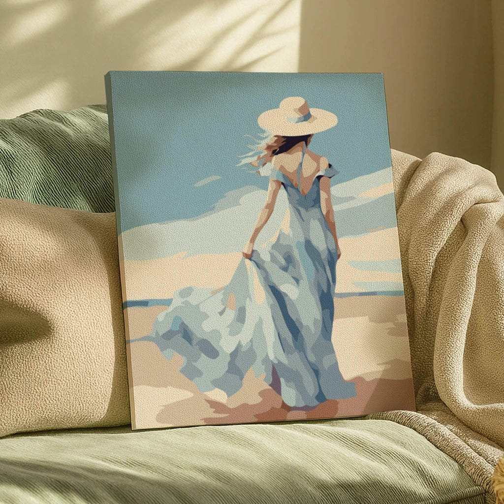 Seaside Solitude - Paint by Numbers Kit – ArtSpark