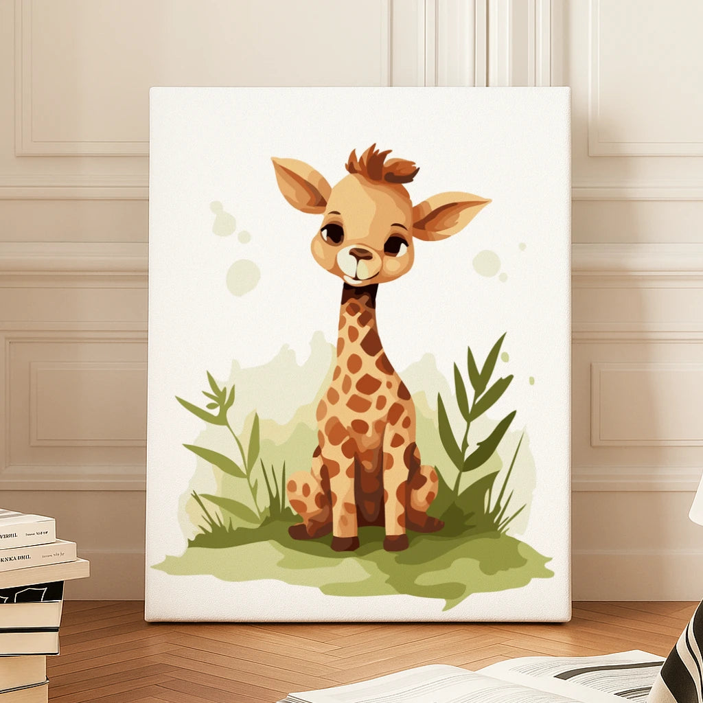 Watercolor Giraffe