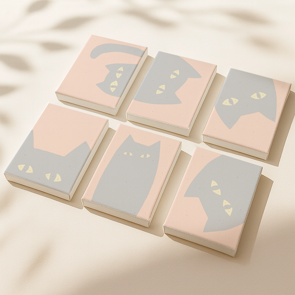 Shadow Cats (Set of 6)