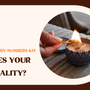 brown and beige background with a candle in a circle with text 