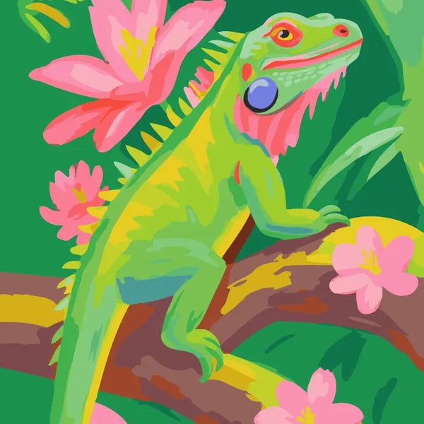 Tropical Lizard