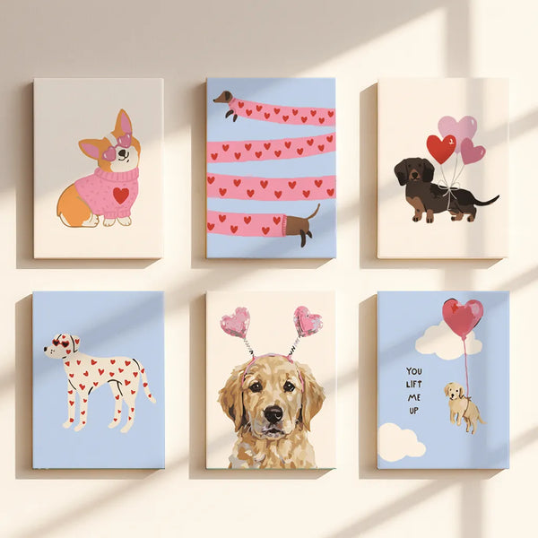 Valentine Pup (Set of 6)