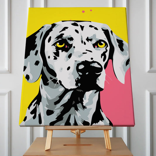 Abstract Dalmatian