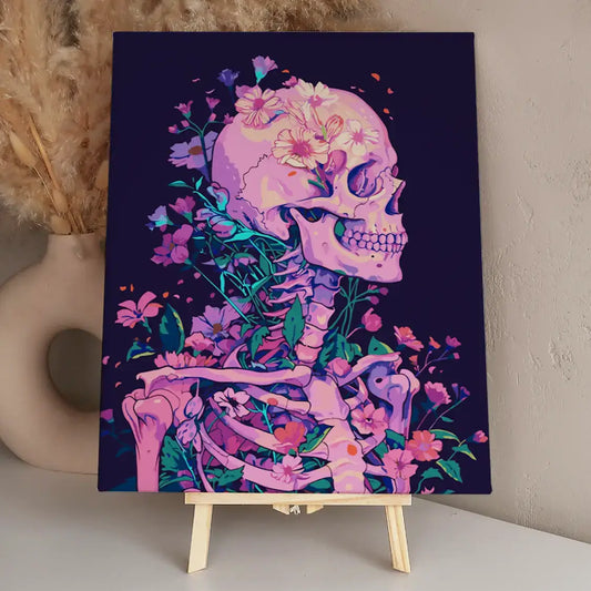 Floral Skull