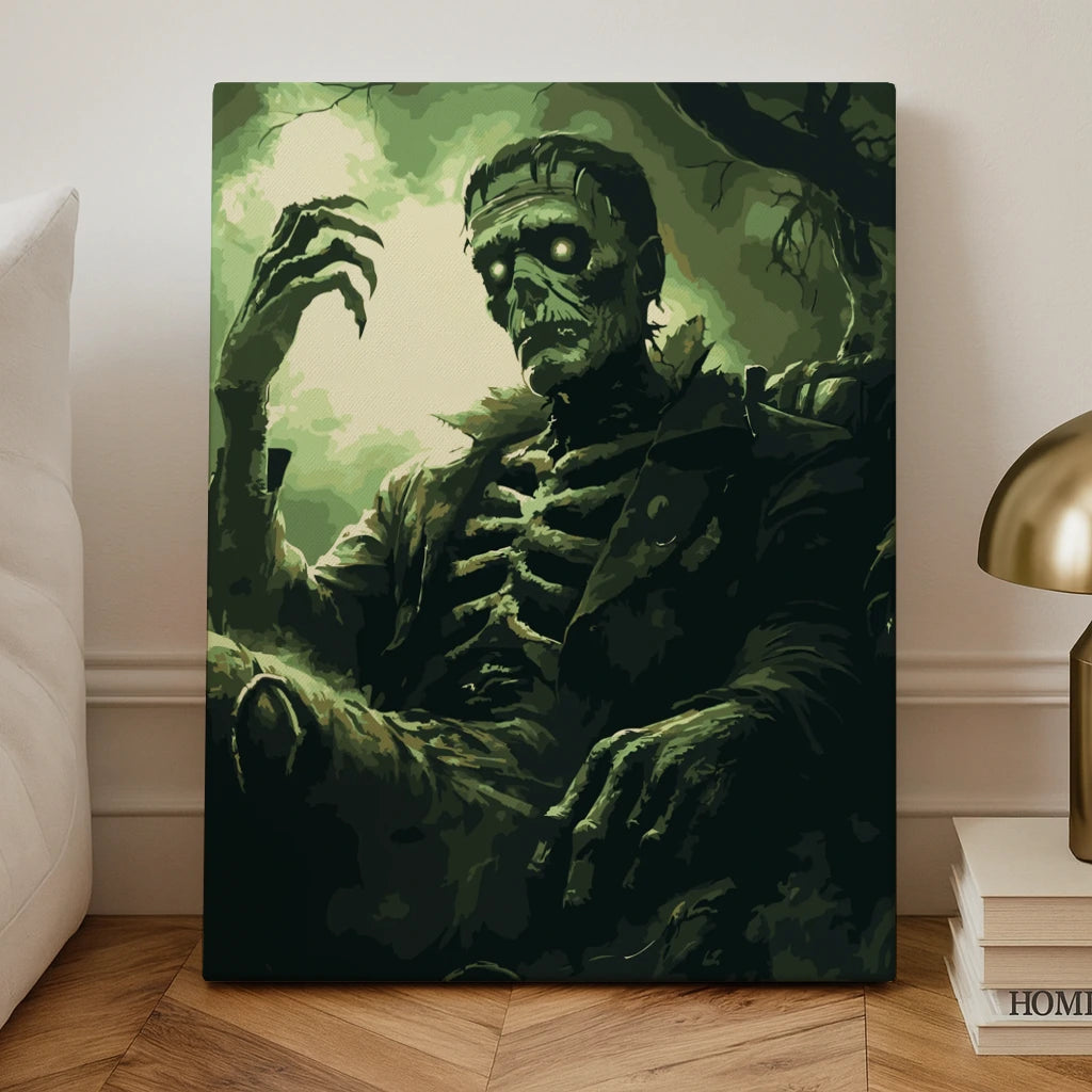 Frankenstein Awakens - Paint by Numbers Kit – ArtSpark