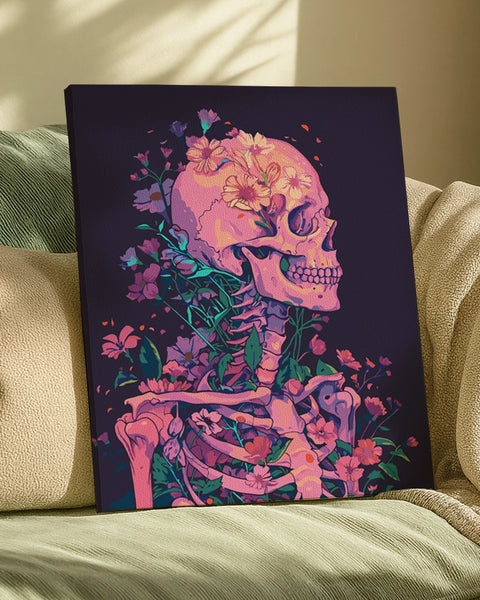 Floral Skull