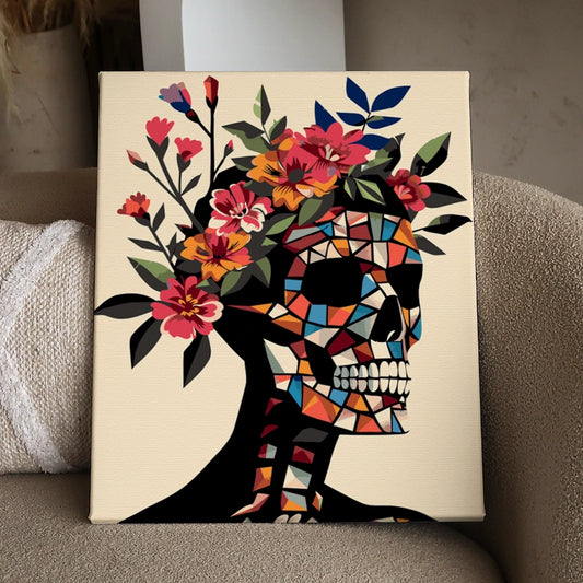 Mosaic Skull