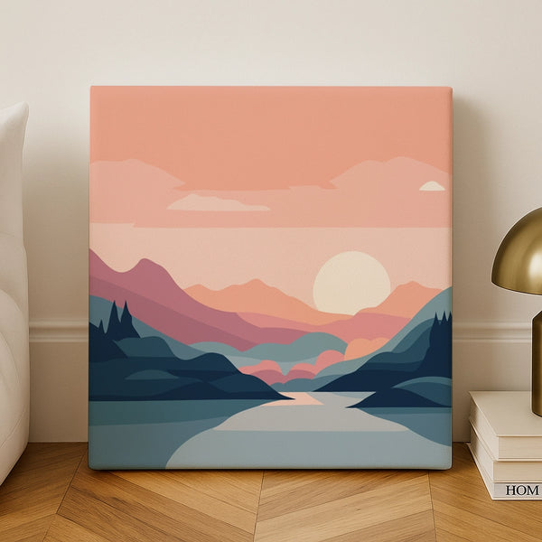Peaceful Pink.