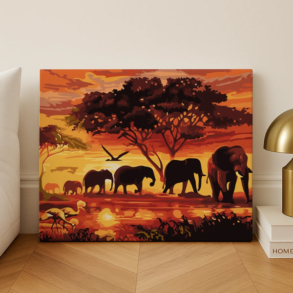 Family of Elephants
