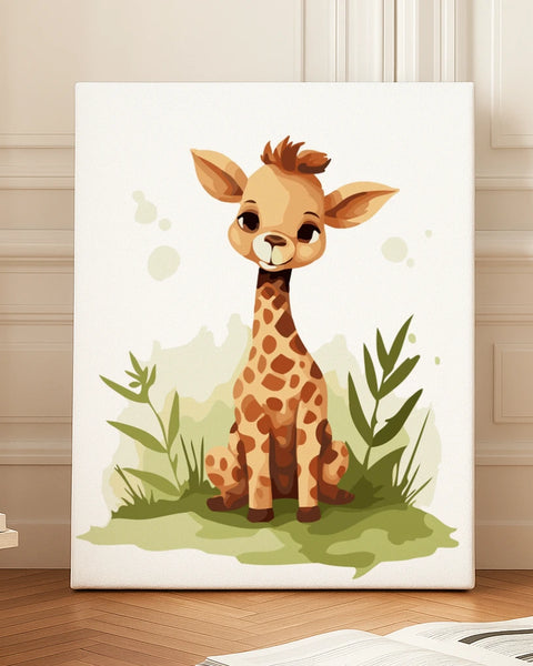 Watercolor Giraffe