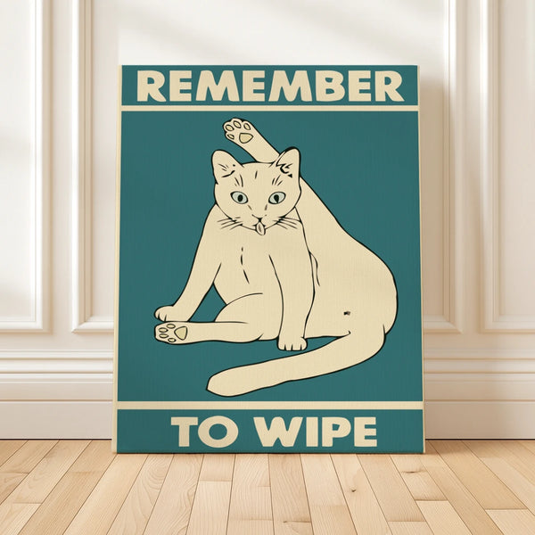 Remember to Wipe