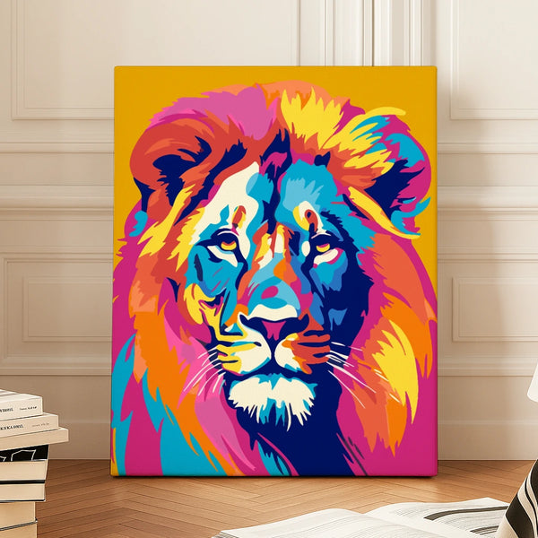 Abstract Lion