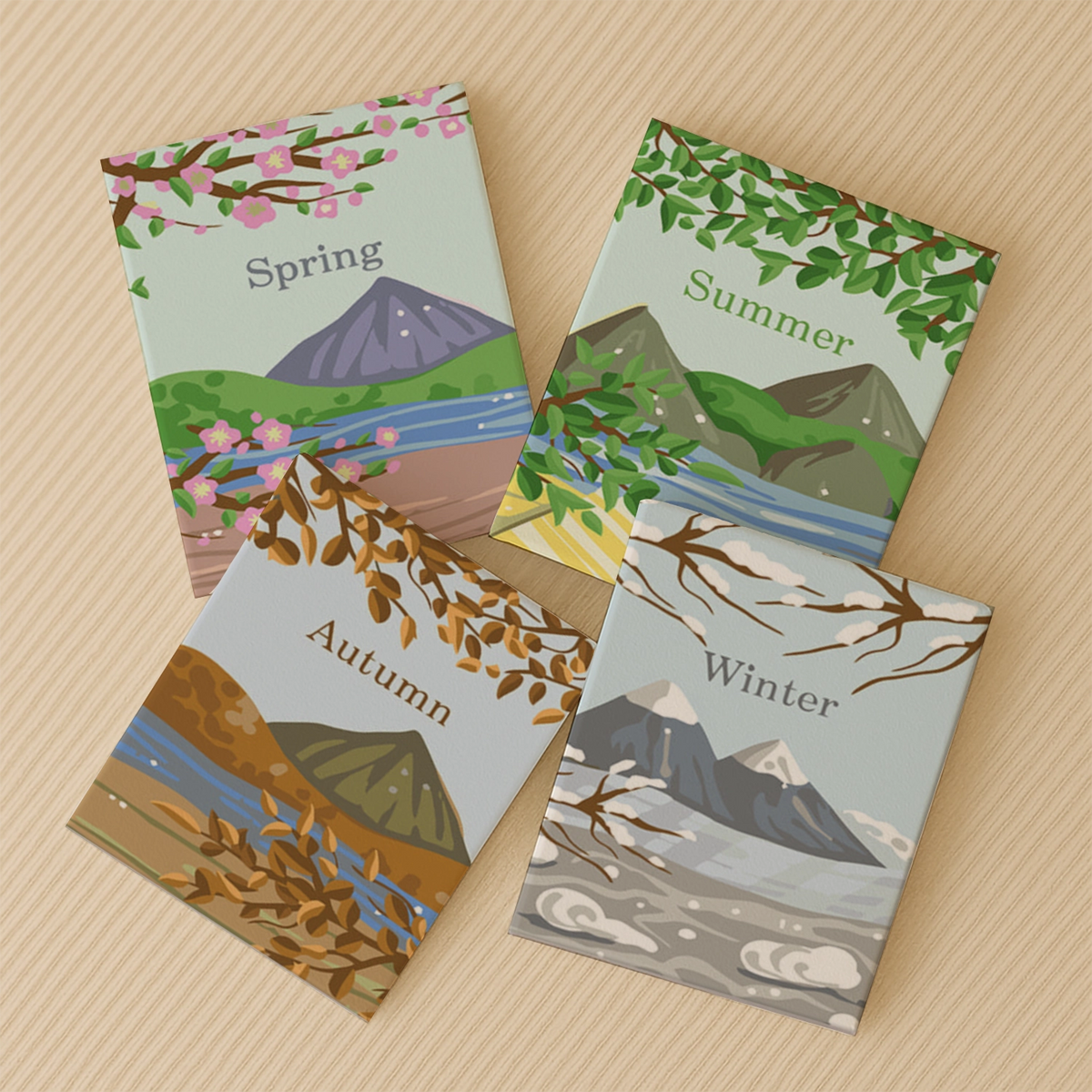 Seasonscape (Set of 4)