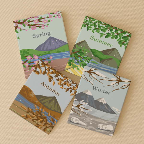 Seasonscape (Set of 4)