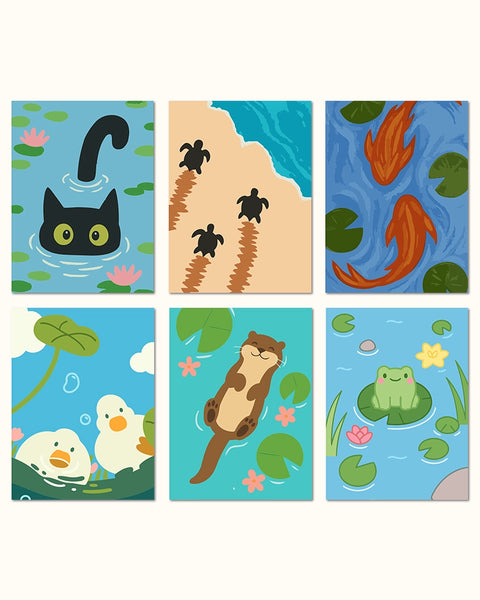 Aqua Friends (Set of 6)