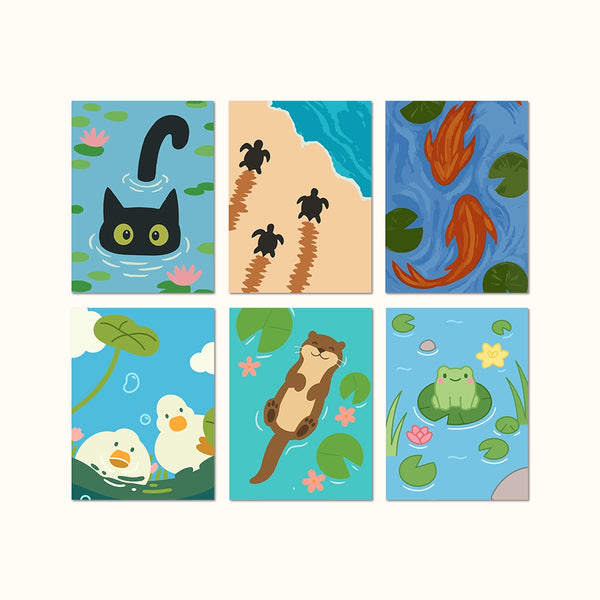 Aqua Friends (Set of 6)