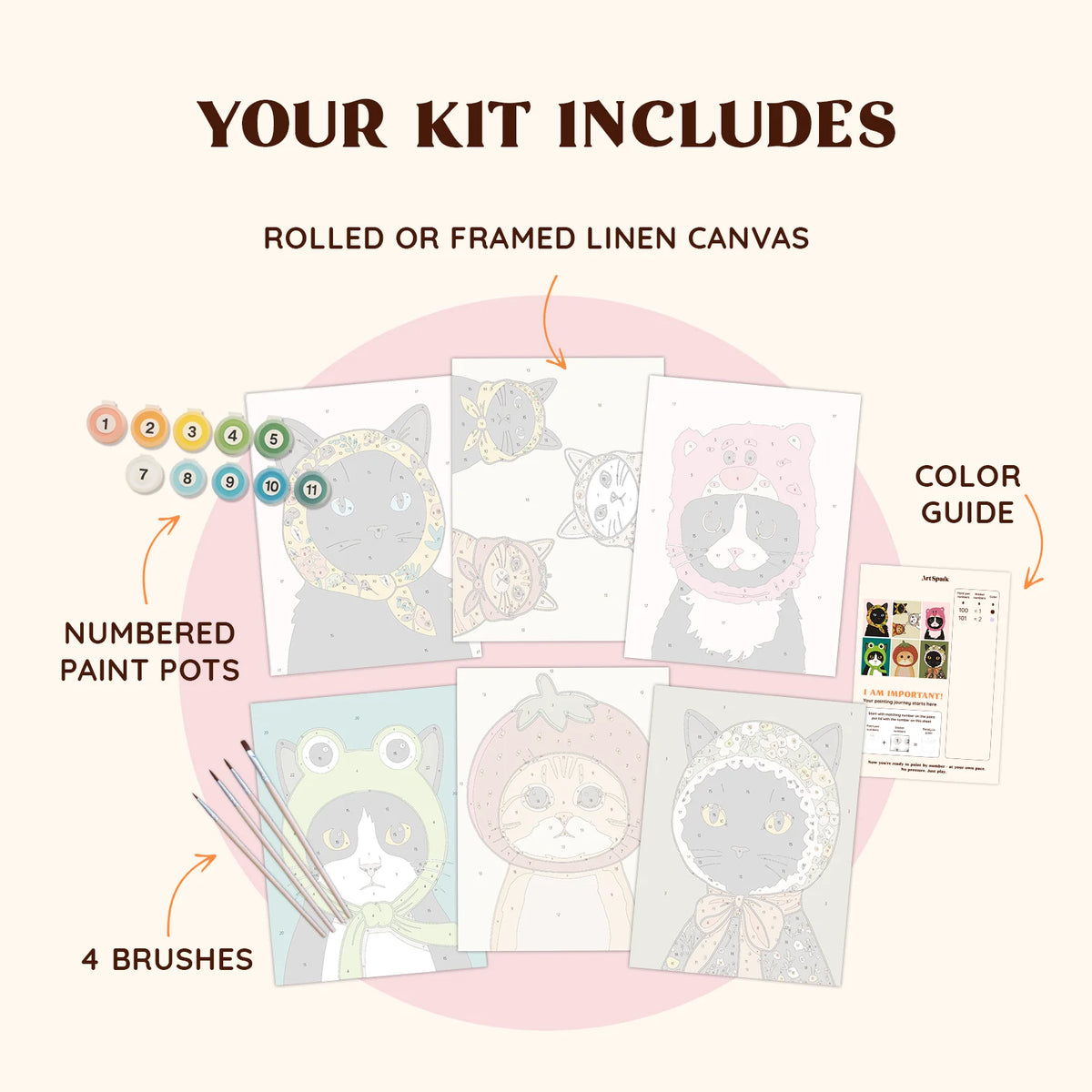 Playful Paws (Set of 6)