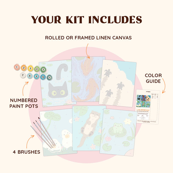 Aqua Friends (Set of 6)