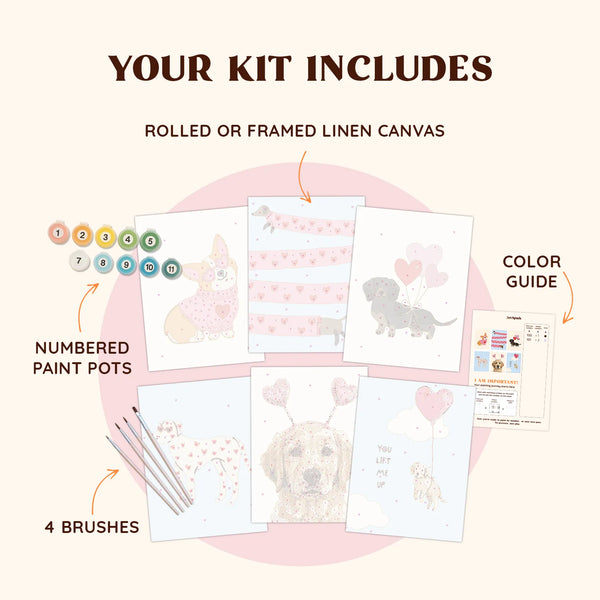 Valentine Pup (Set of 6)