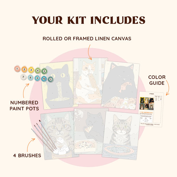 Foodie Meow (Set of 6)