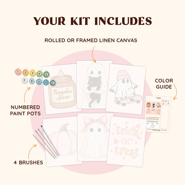 Pastel Spook (Set of 6)