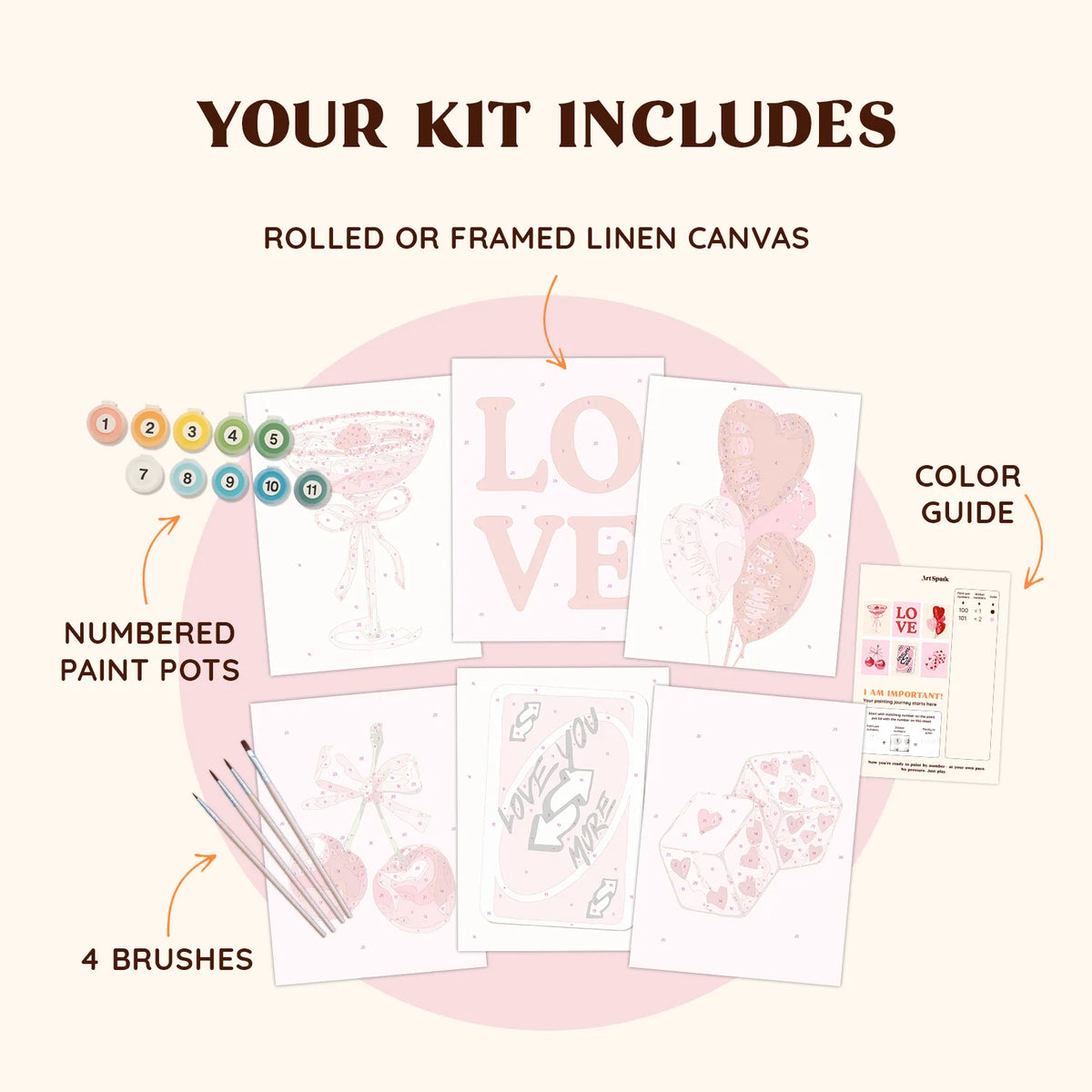 Sugar Love (Set of 6)