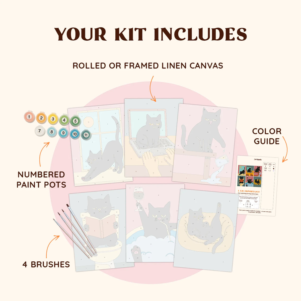 Cat Routine (Set of 6)