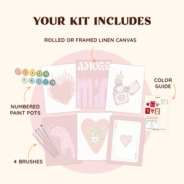 Wild Heart (Set of 6)