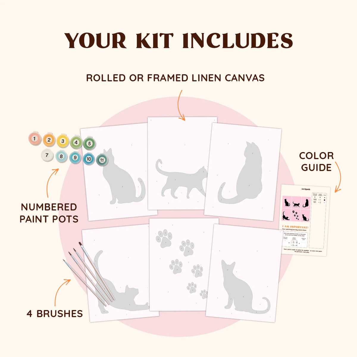 Soft Shadows (Set of 6)