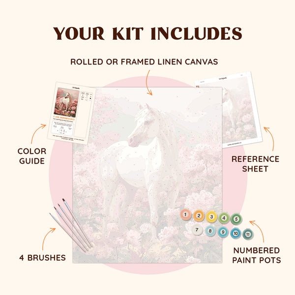 Floral Horse