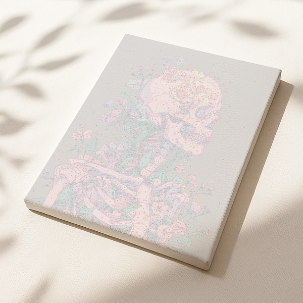 Floral Skull.