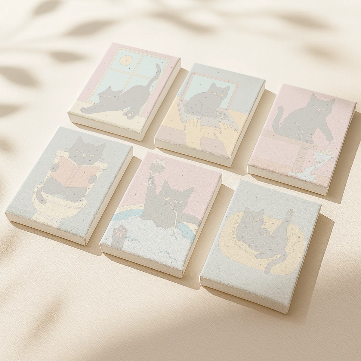 Cat Routine (Set of 6)