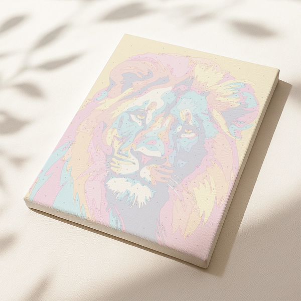 Abstract Lion
