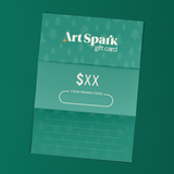 ArtSpark gift card, Forest design