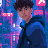 Neon City Hero