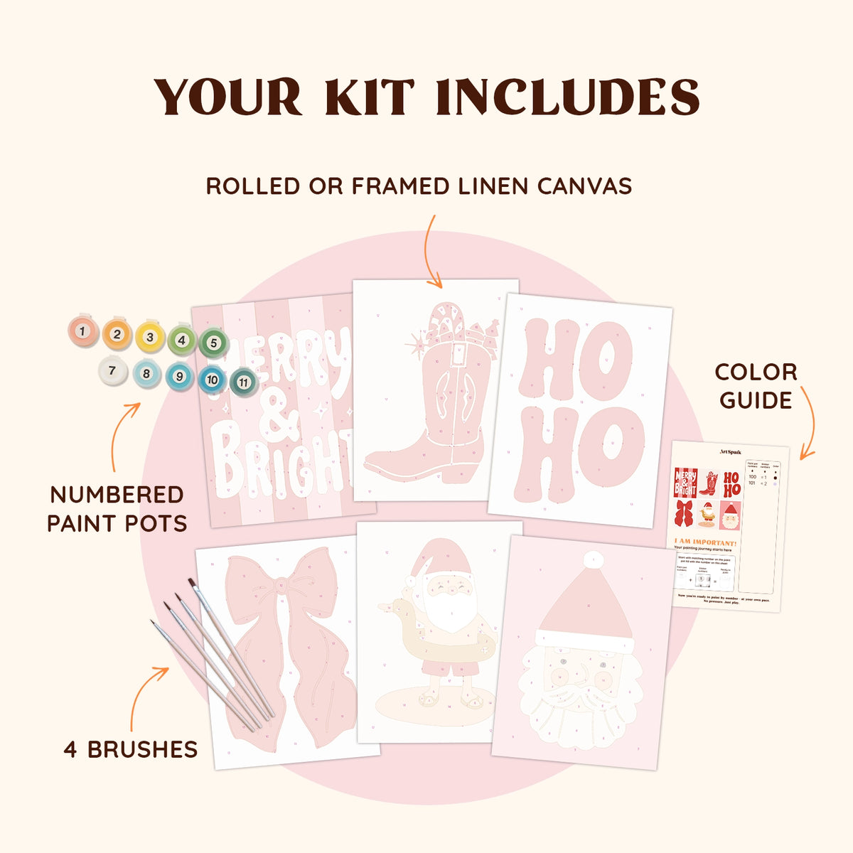 Santa Vibe (Set of 6)