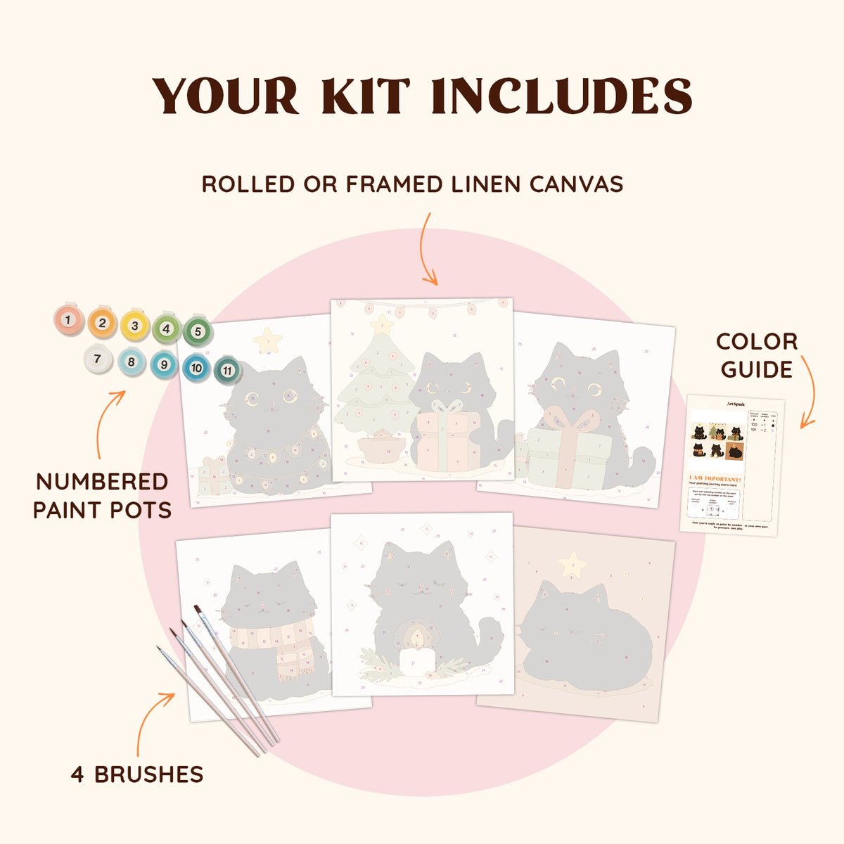 Winter Paws (Set of 6)