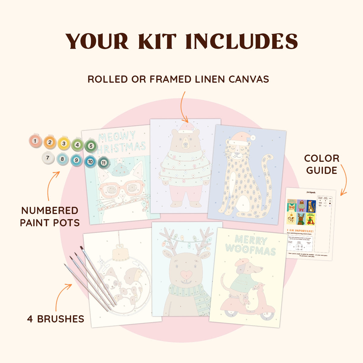 Festive Friends (Set of 6)