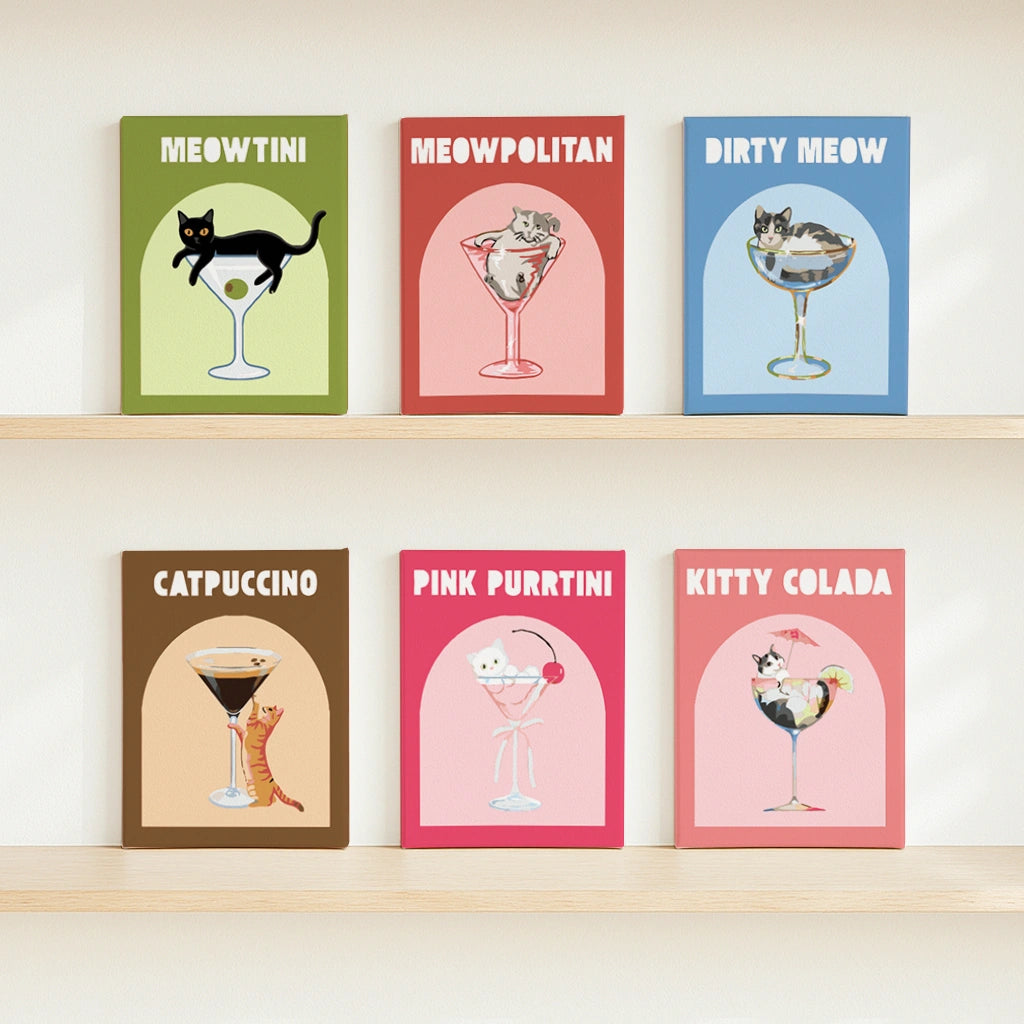 Sip & Purr (Set of 6)