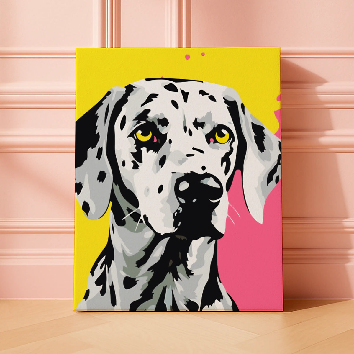 Abstract Dalmatian