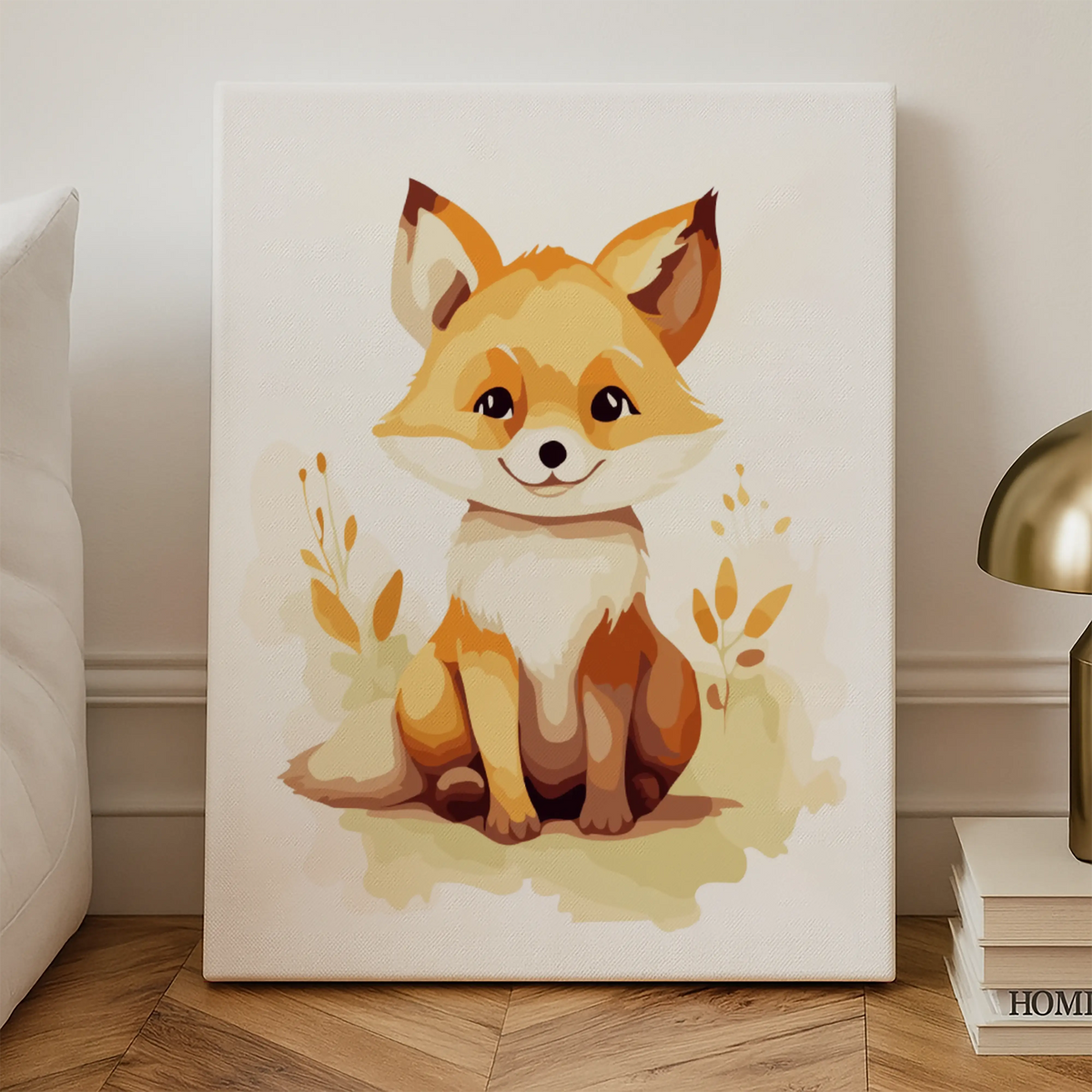 Watercolor Fox