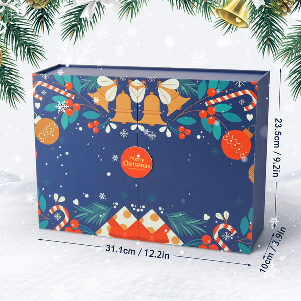 Front view of the ArtSpark Christmas Advent Calendar with festive holiday illustrations.