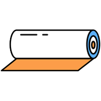 Rolled canvas