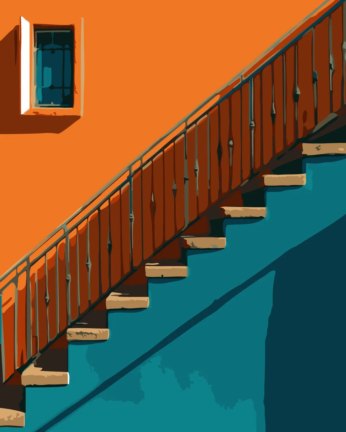 Orange Wall