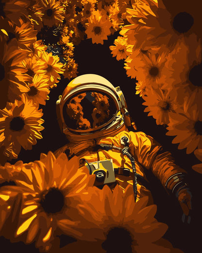 Sunflowers in Space